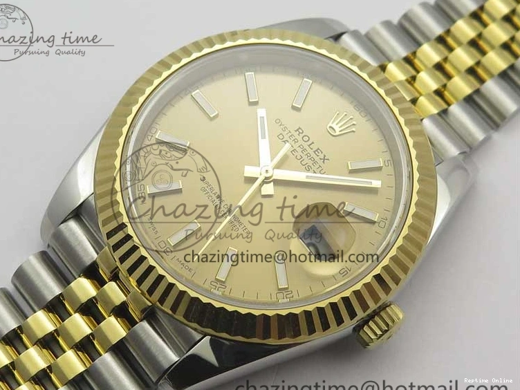 0513 DateJust 41 126333 SS YG ARF 1:1 Best Edition 904L Steel YG Lumed Dial on Jubilee Bracelet A Vibrant 3223